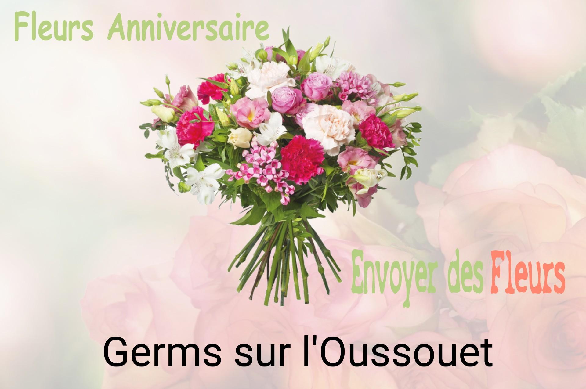 Bouquet de fleurs d’anniversaire livré à Germs-sur-l'Oussouet